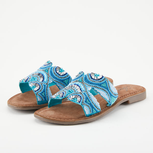 flexus by spring step AZURA GEORGYS SLIDE SANDALS