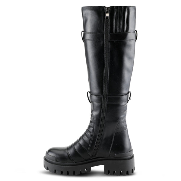 Flexus By Spring Step AZURA MOTOPUNK TALL BOOTS