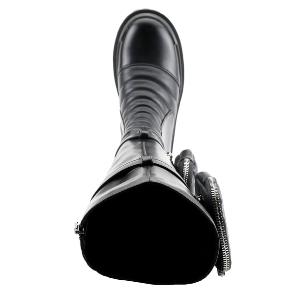 Flexus By Spring Step AZURA MOTOPUNK TALL BOOTS