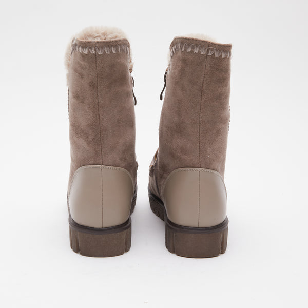 Flexus By Spring Step AZURA STICH MID CALF BOOTS