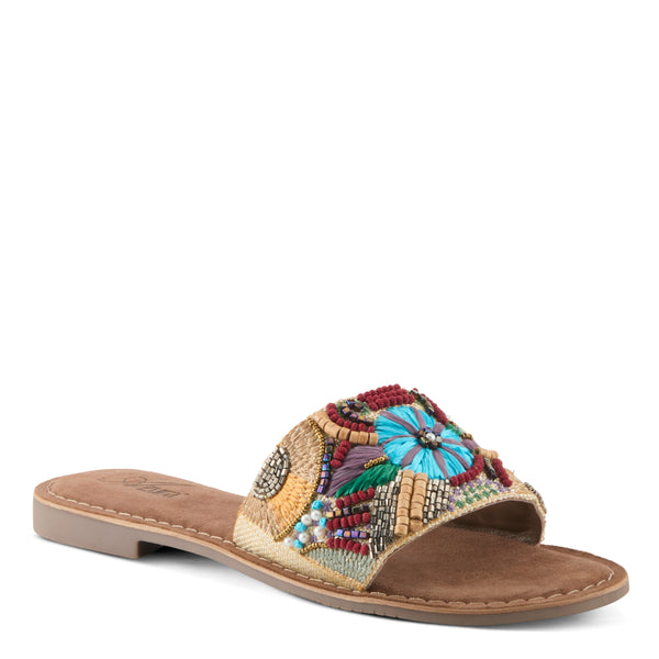 Flexus By Spring Step AZURA SUGARPLUM SANDALS