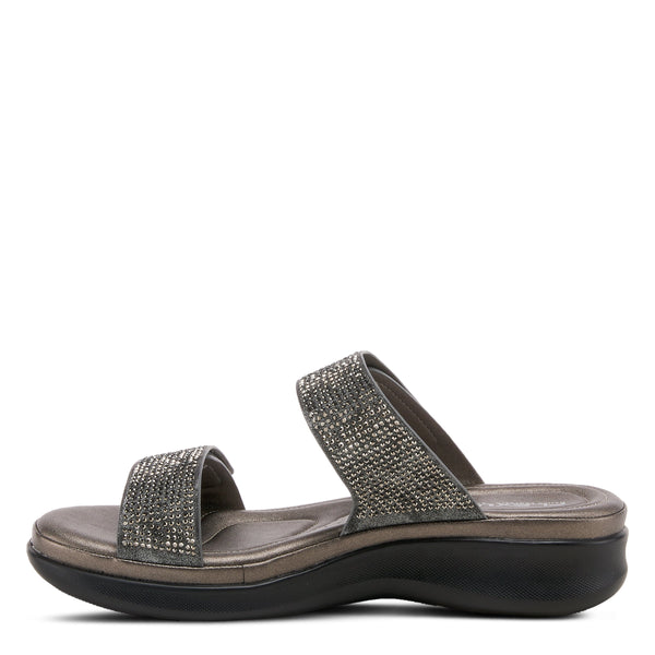 Flexus By Spring Step FLEXUS BLING SLIDE SANDALS