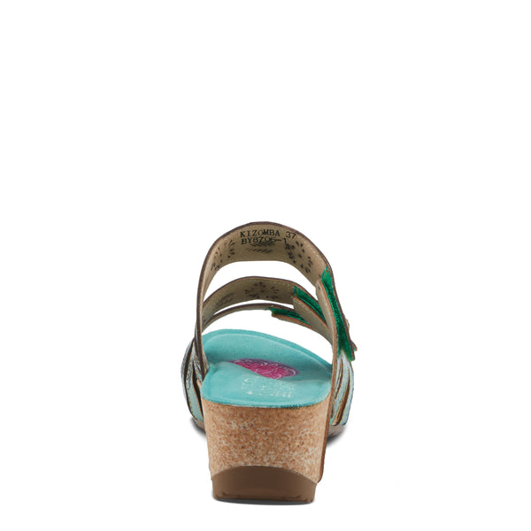 Flexus By Spring Step L'ARTISTE CARBONE SANDALS