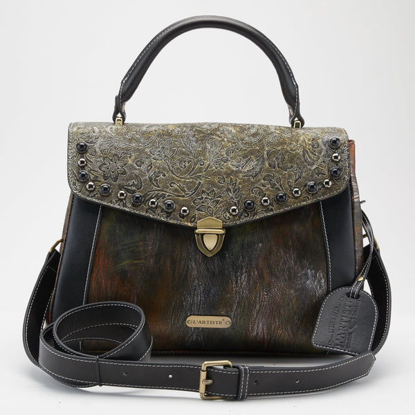 flexus by spring step L`ARTISTE HB-FLAME HANDBAG