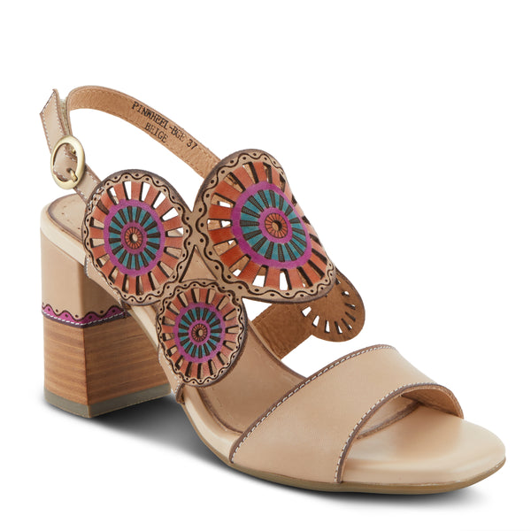 flexus by spring step L'ARTISTE PINWHEEL SANDALS