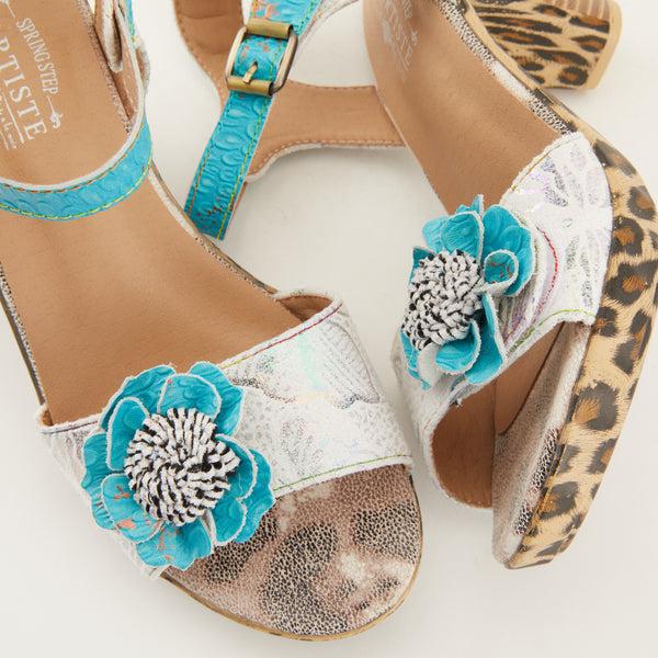 Flexus By Spring Step L'ARTISTE WILDCAT SANDALS