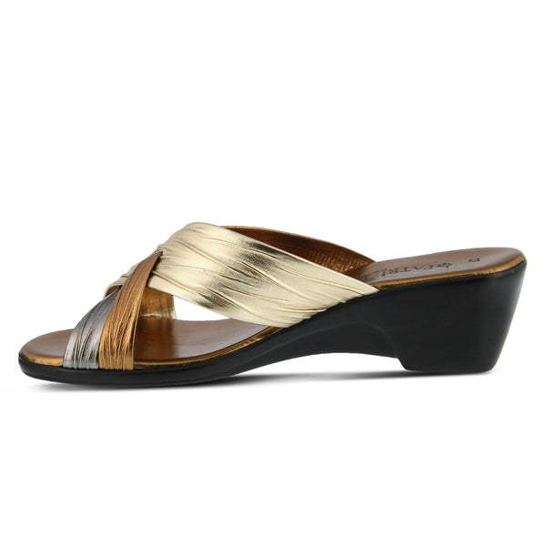 Flexus By Spring Step PATRIZIA APRICOT SANDALS