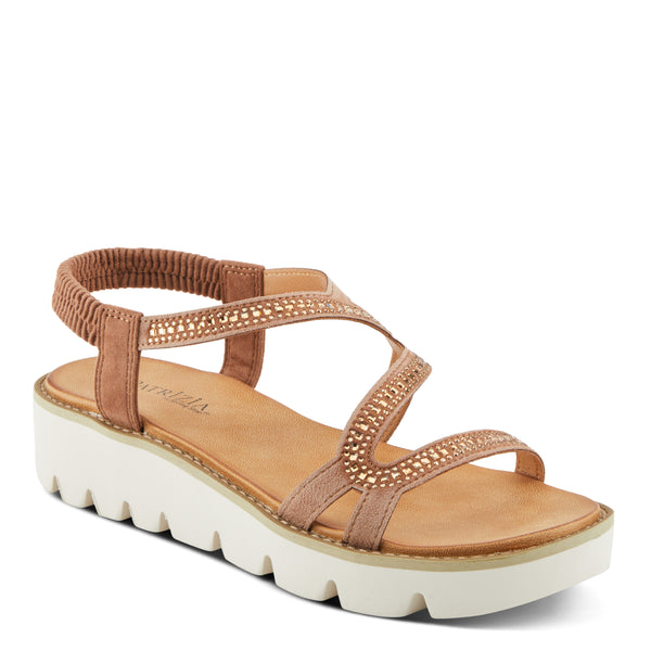flexus by spring step PATRIZIA ZIGGED SANDALS