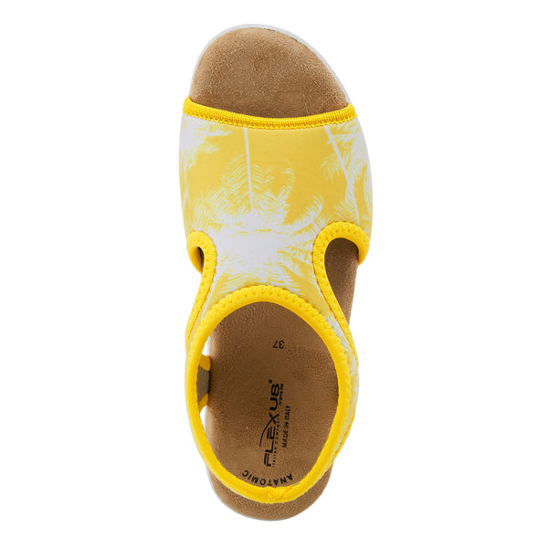 Flexus By Spring Step FLEXUS NYAMAN-TROPICS SLINGBACK SANDALS