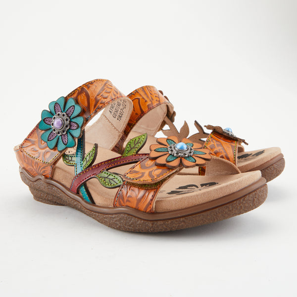 Flexus By Spring Step L'ARTISTE AYMEE SLIDE SANDALS