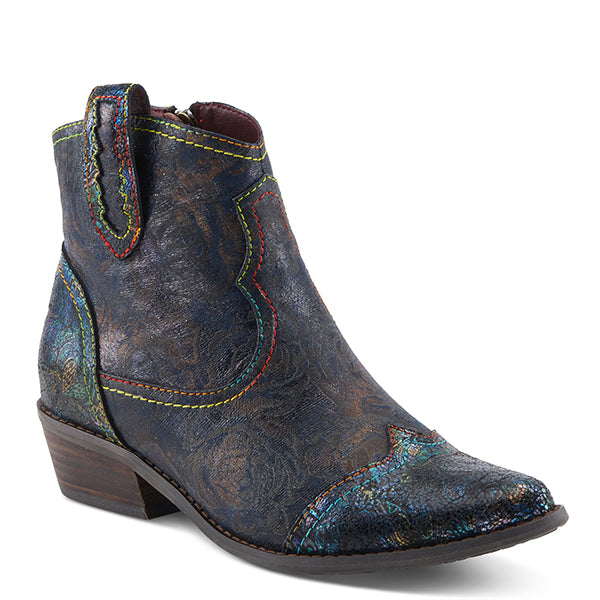 flexus by spring step L'ARTISTE COUNTRYPOP-ROSE BOOTS