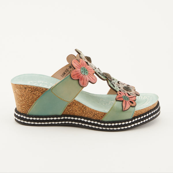 Flexus By Spring Step L'ARTISTE DAMOUR SLIDE SANDALS