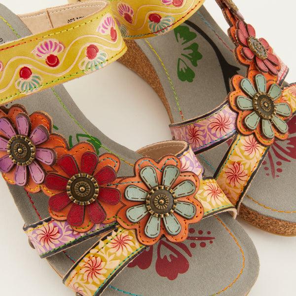 Flexus By Spring Step L'ARTISTE DELIGHT SLIDE SANDALS