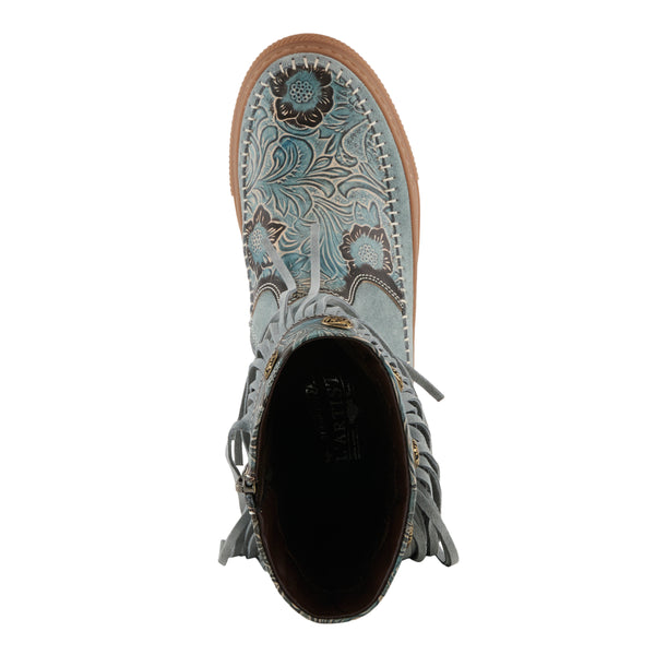 Flexus By Spring Step L'ARTISTE FRINGELY WESTERN MID CALF BOOTIE