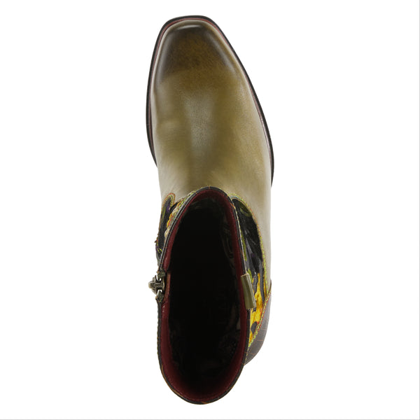 Flexus By Spring Step L'ARTISTE HAPPYTIME WESTERN BOOTIE