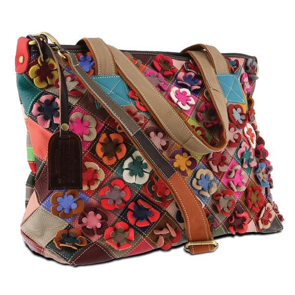 flexus by spring step L'ARTISTE HB-APPLIQUE HANDBAGS