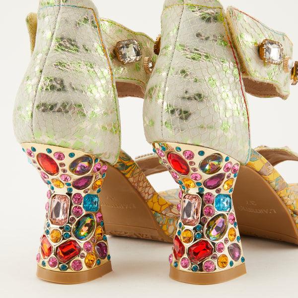 Flexus By Spring Step L'ARTISTE JEWELL CLOSED BACK SANDALS