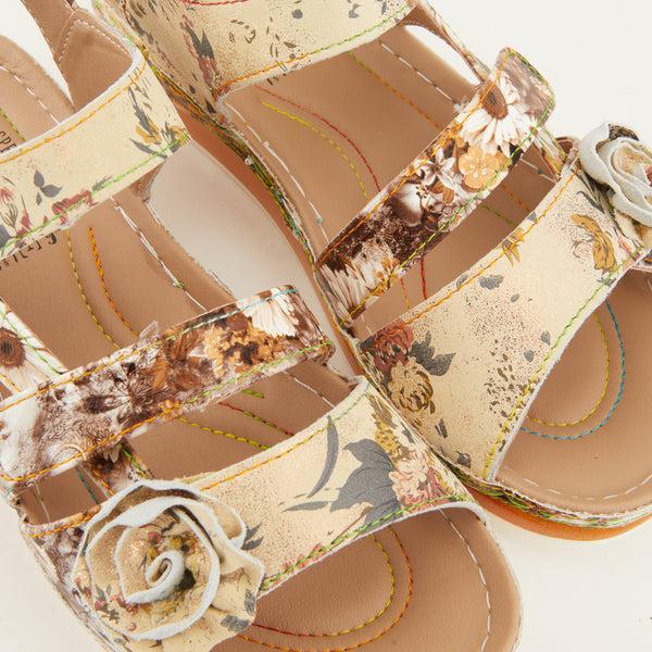 Flexus By Spring Step L'ARTISTE JOELINA-DAZI ANKLE STRAP SANDALS