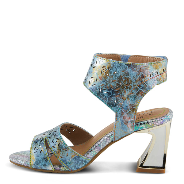 Flexus By Spring Step L'ARTISTE POSTER-METAL SANDALS