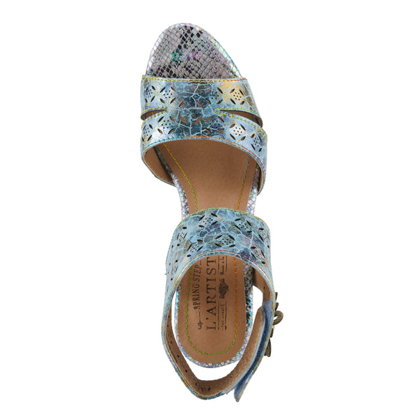 Flexus By Spring Step L'ARTISTE POSTER-METAL SANDALS