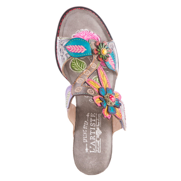 Flexus By Spring Step L'ARTISTE ROSSIE HEELED SANDALS