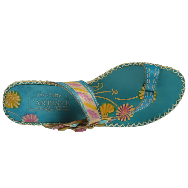Flexus By Spring Step L'ARTISTE SANTORINI SLIDE SANDAL