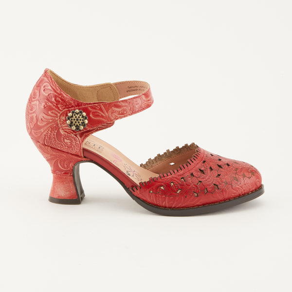 Flexus By Spring Step L'ARTISTE VISIONARY ANKLE STRAP SHOE