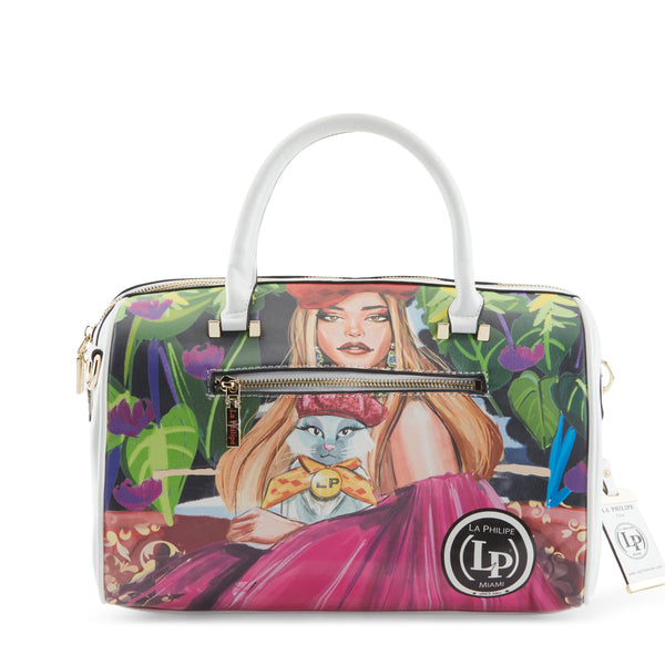 Flexus By Spring Step LA PHILIPE LP1020-17 BLOOMING GARDEN HANDBAG-CLASSIC