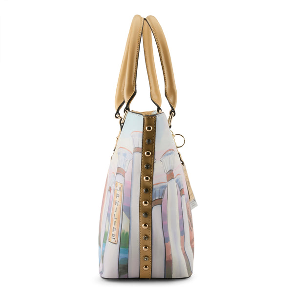 Flexus By Spring Step LA PHILIPE LP1021-1 EGYPTIAN PARADISE HANDBAG-TOTE