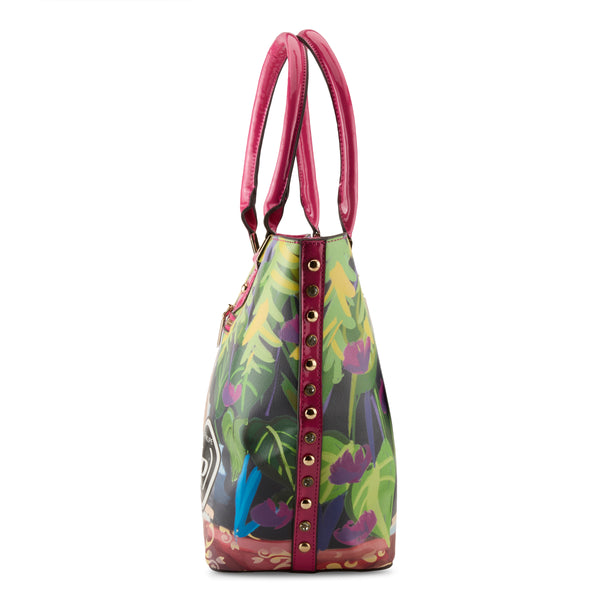 Flexus By Spring Step LA PHILIPE LP1021-17 BLOOMING GARDEN HANDBAG-TOTE