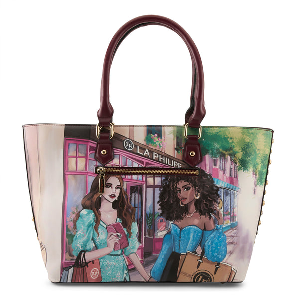 Flexus By Spring Step LA PHILIPE LP1021-5 SHOPPING IN THE CITY HANDBAG-TOTE