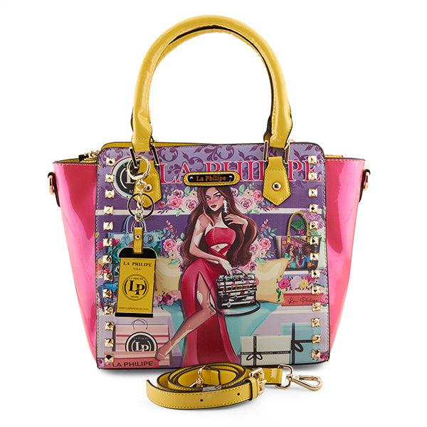 Flexus By Spring Step LA PHILIPE LP1022-15 BOLD BEAUTY HANDBAG-SATCHEL