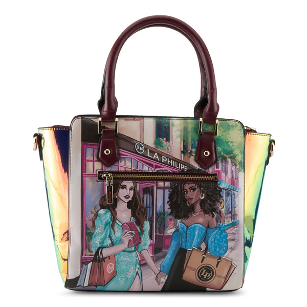 Flexus By Spring Step LA PHILIPE LP1022-5 SHOPPING IN THE CITY HANDBAG-SATCHEL