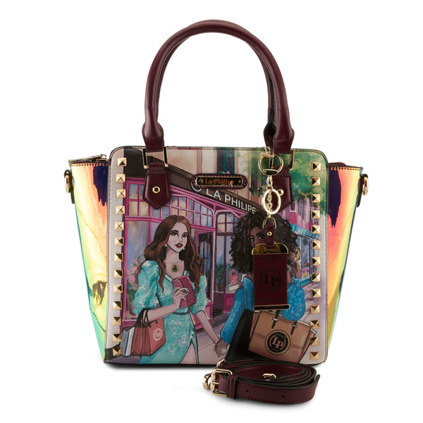 flexus by spring step LA PHILIPE LP1022-5 SHOPPING IN THE CITY HANDBAG-SATCHEL