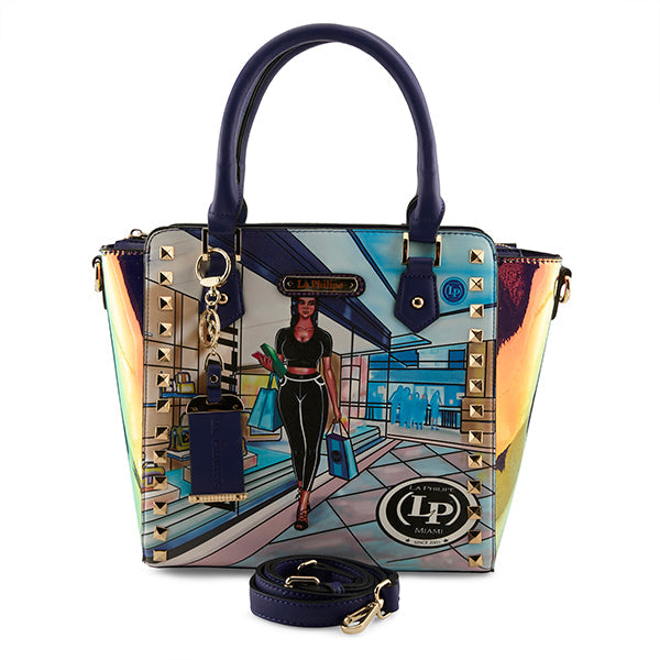 flexus by spring step LA PHILIPE LP1022-9 SHOPPING IN THE MALL HANDBAG-SATCHEL