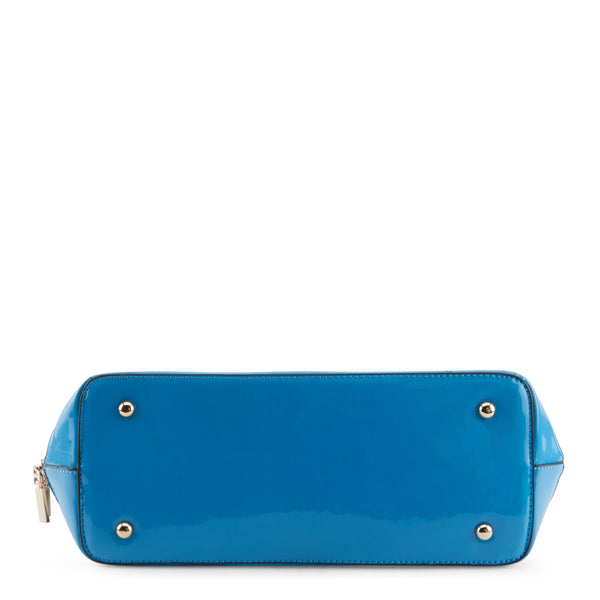 Flexus By Spring Step LA PHILIPE LP1023-8 BLUE IN BAHAMAS HANDBAG-OVAL