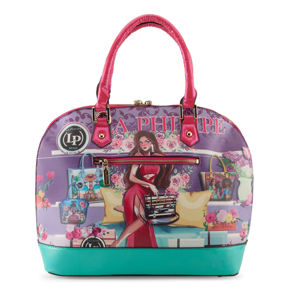 Flexus By Spring Step LA PHILIPE LP1027-15 BOLD BEAUTY HANDBAG-OVAL
