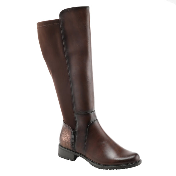 flexus by spring step PATRIZIA GATHERING TALL BOOTS