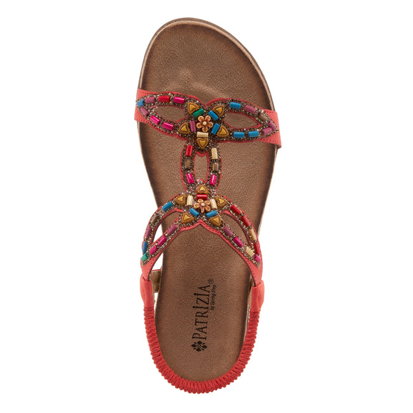 Flexus By Spring Step PATRIZIA VOLCANIC T-STRAP SANDALS