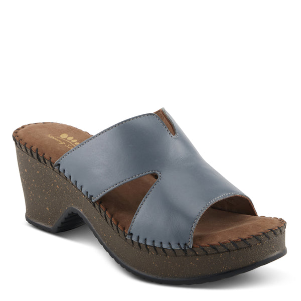 flexus by spring step SPRING STEP DELTANA-SMOOTH SANDALS