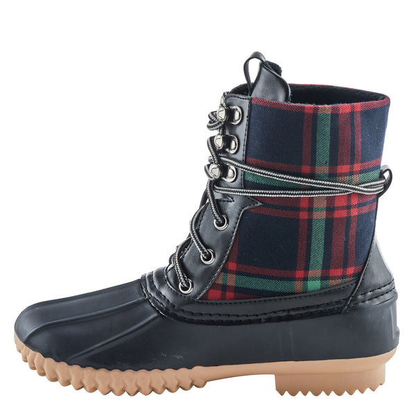 Flexus By Spring Step SPRING STEP DUCKIE-PLAID BOOT