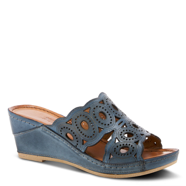flexus by spring step SPRING STEP LABARNAS SLIDE SANDALS