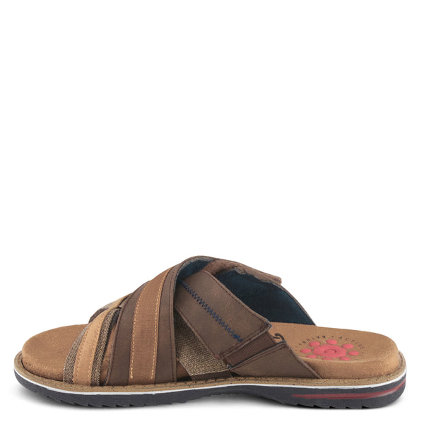 Flexus By Spring Step SPRING STEP MEN HAZMAN SLIDE SANDALS