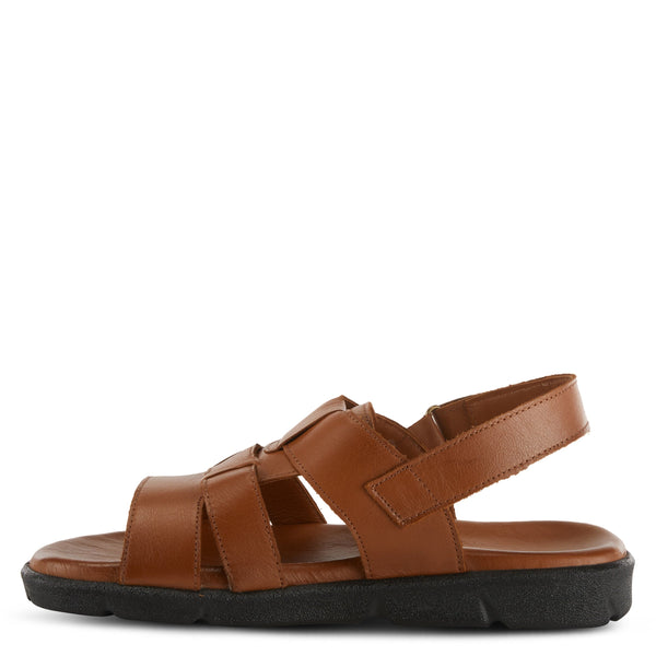 Flexus By Spring Step SPRING STEP MEN KAI BACK STRAP SANDALS