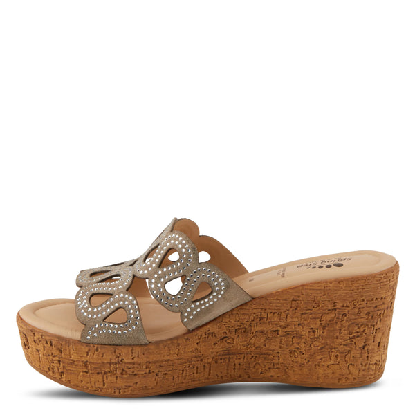 Flexus By Spring Step SPRING STEP MSSTEAMY SLIDE SANDALS