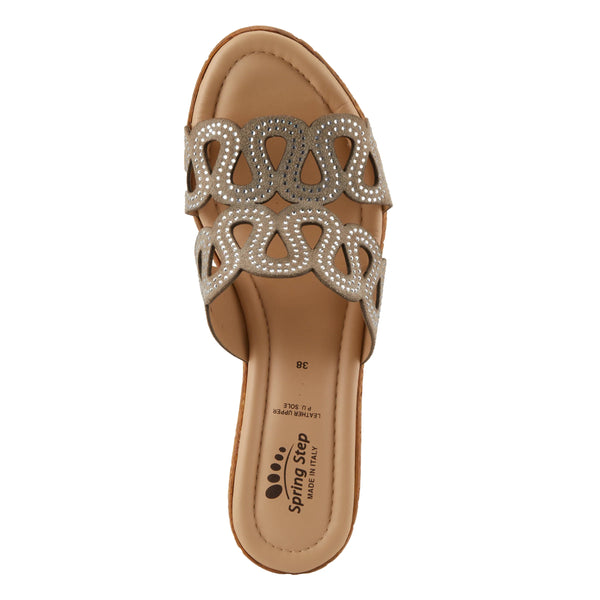 Flexus By Spring Step SPRING STEP MSSTEAMY SLIDE SANDALS